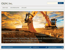 Tablet Screenshot of oandm-inc.com